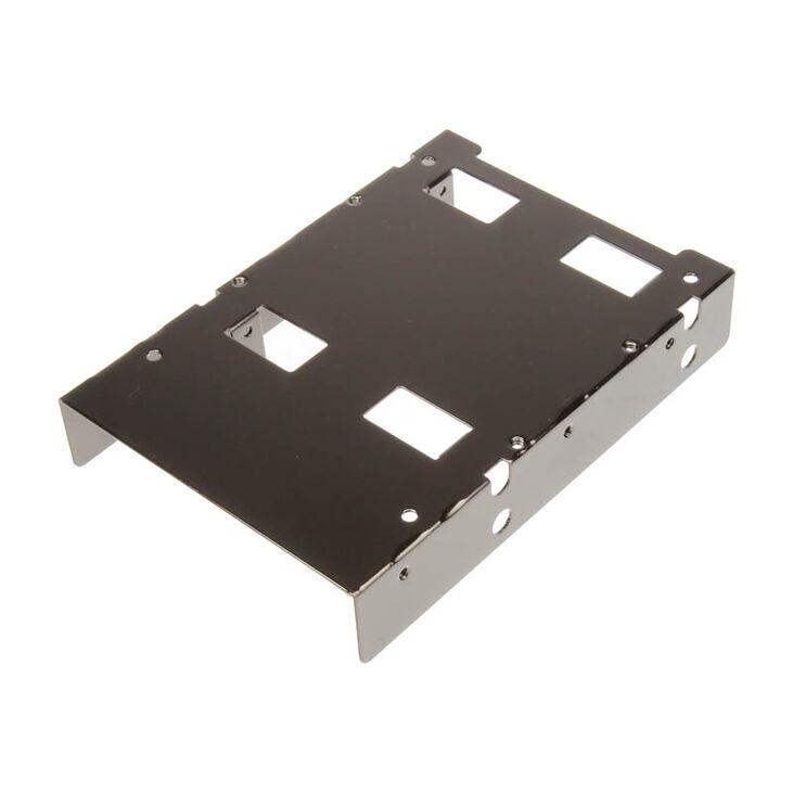SilverStone SST-SDP08B Bay Converter 3,5 to 2x 2,5 Zoll - schwarz image number 1