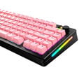 Glorious GPBT Basics Keycaps, ANSI Layout (US), PBT, Doubleshot - Potion Pink image number null