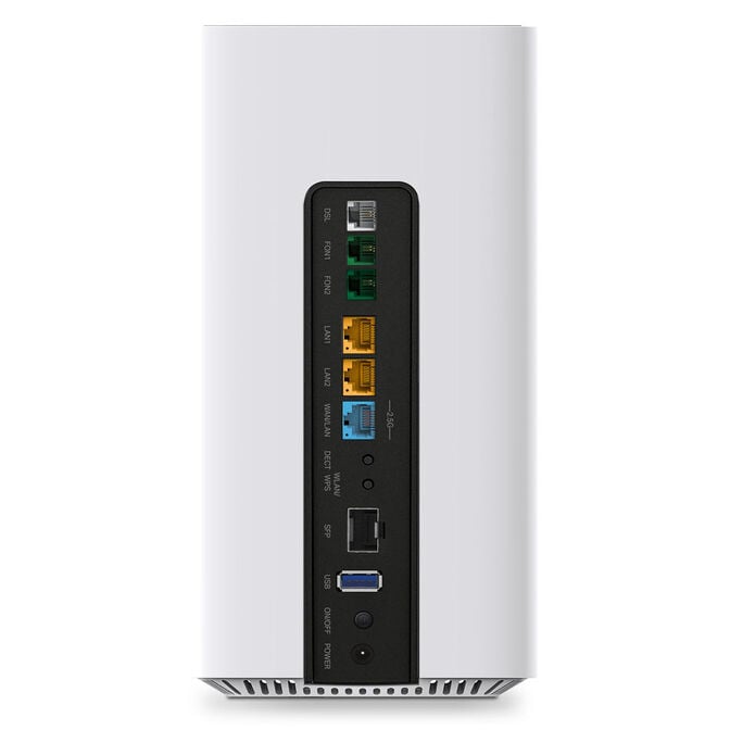TP-Link VX800v All-in-One Router, Wi-Fi 6, DSL, Fibre Optic & Mobile - white image number 2