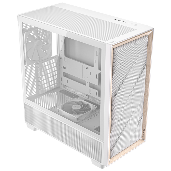 Antec Flux PC Case, Mid Tower, E-ATX, Tempered Glass &ndash; white image number 15