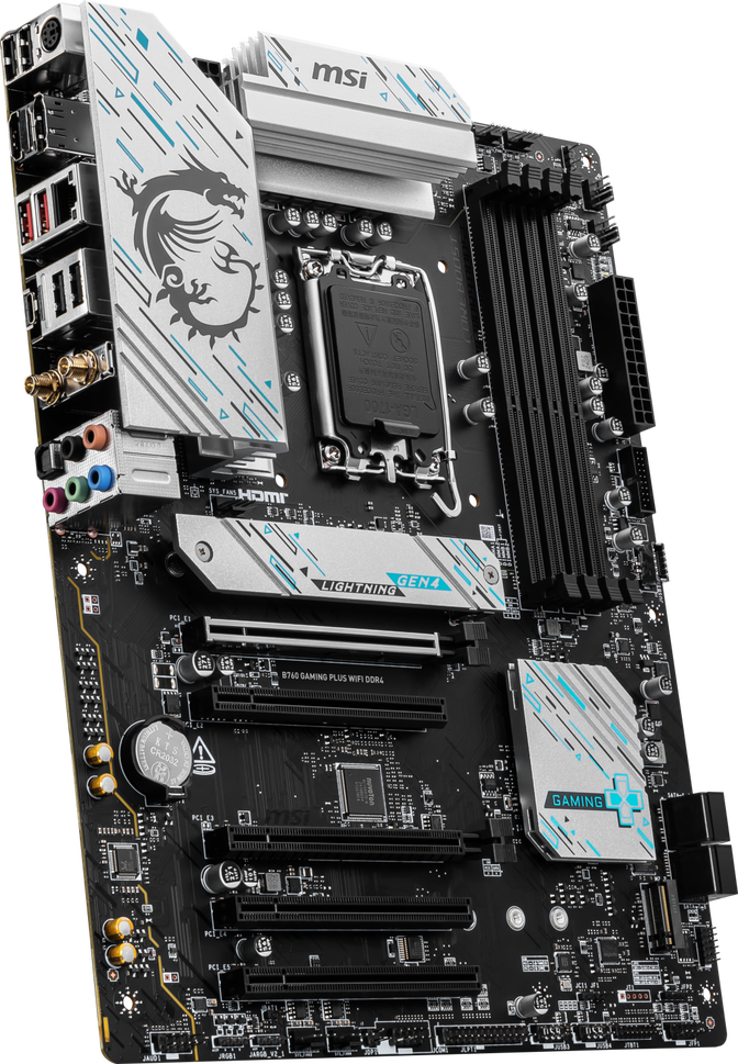 MSI B760 Gaming Plus WiFi, Intel B760 motherboard - Socket 1700, DDR4 image number 4