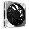 Alphacool Apex Stealth Metal Fan 120 mm - chrome image number null