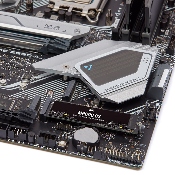 Corsair MP600 GS NVMe SSD, PCIe 4.0 M.2 Type 2280 - 2 TB image number 6