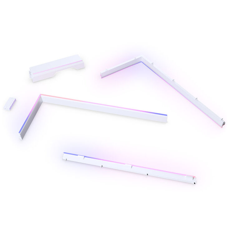Phanteks NV5 Premium DRGB Kit + Power Hub, 3x for outer frame, 1x motherboard cable cover - white image number 0