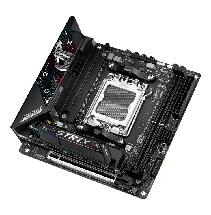 ASUS ROG STRIX B850-I Gaming WiFi Mainboard, Sockel AM5, AMD B850, Mini-ITX, DDR5 image number 5