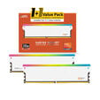 V-Color Manta XSky RGB DDR5-6000 RAM, CL28, EXPO - 16 GB Single Channel-Kit,1 x 16 GB, wei&szlig; image number null