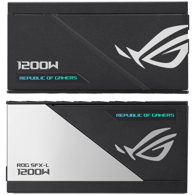 ASUS ROG Loki SFX-L 1200W, 80 PLUS Titanium Netzteil, modular, PCIe 5.0 - 1200 Watt, wei&szlig; image number 8