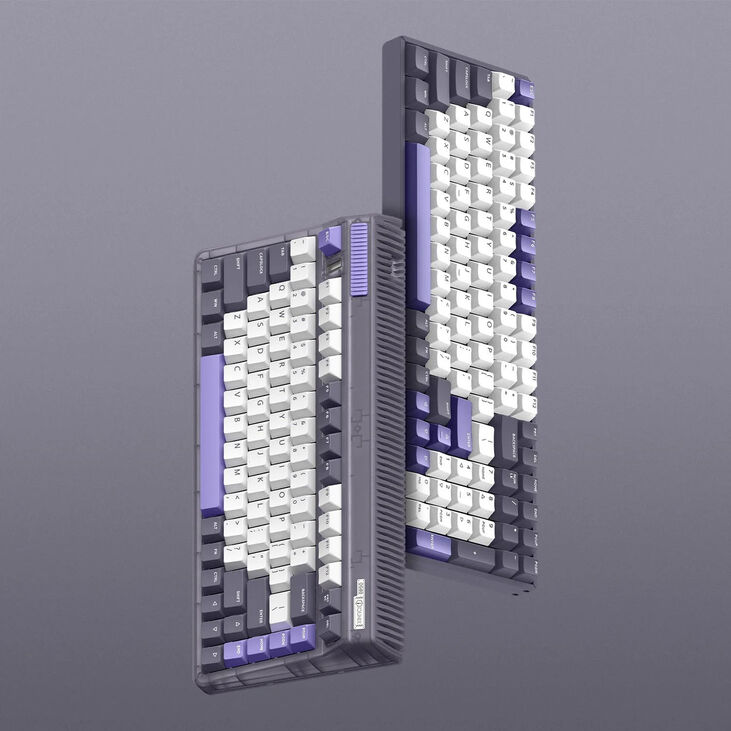 IQUNIX F97 Lavandin Wireless Gaming Tastatur, RGB - MX-Red-Switches (US) image number 2