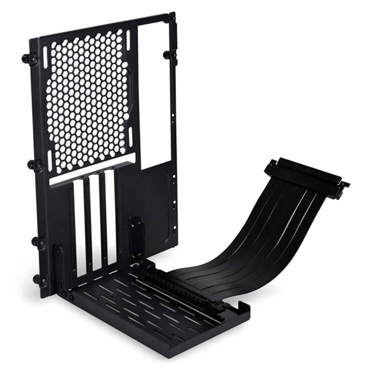 Lian Li O11D-1X-3 Mini Riser Card + PCI-Slot-Blende - PCIe 3.0, 200mm, schwarz image number 0