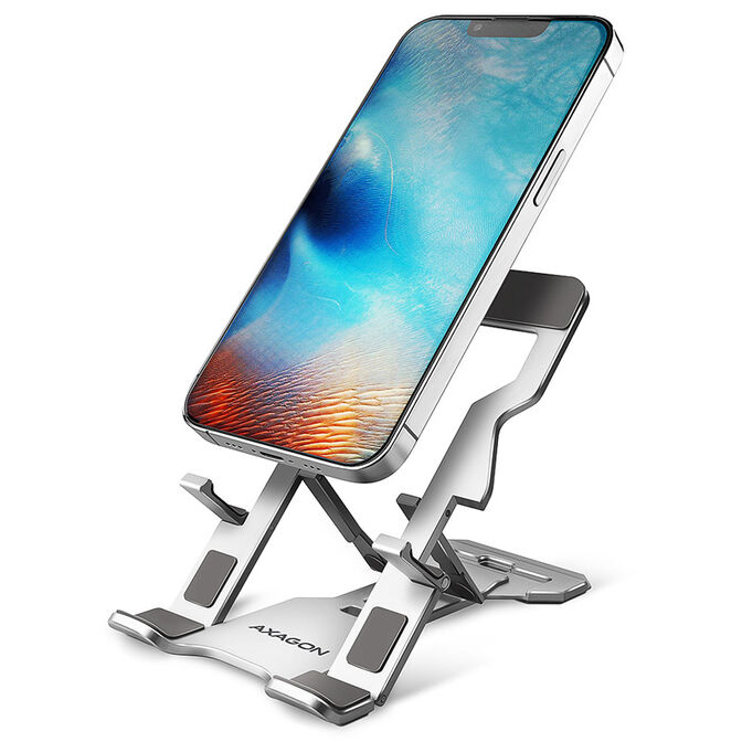 AXAGON STND-M ALU stand for 4 to 10.5 inch smartphones/tablets image number 1