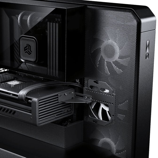 PHANTEKS EX5 Plus Midi Tower, ATX, inc. S25 360 ARGB All-in-One Liquid Cooler - Black image number 12