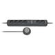 Brennenstuhl Eco-Line Comfort Switch Plus Steckdosenleiste, 6-fach - anthrazit
