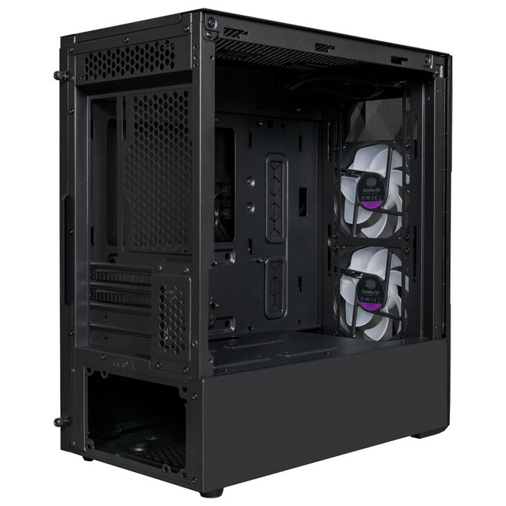 Cooler Master TD300 Mesh, Micro-ATX Gehäuse, ARGB, Tempered Glass - schwarz image number 5