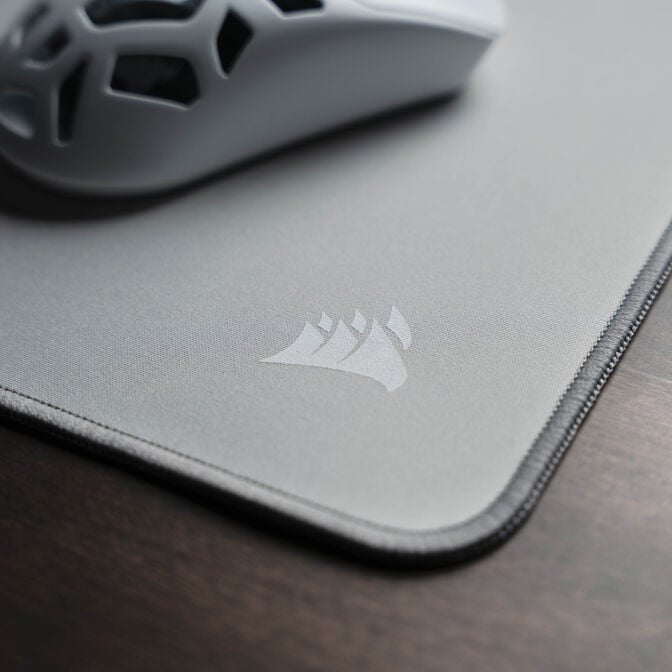 CORSAIR MM Gaming-Mauspad, Stoffoberfl&auml;che, Anti-Fray-Kanten - grau, L image number 5