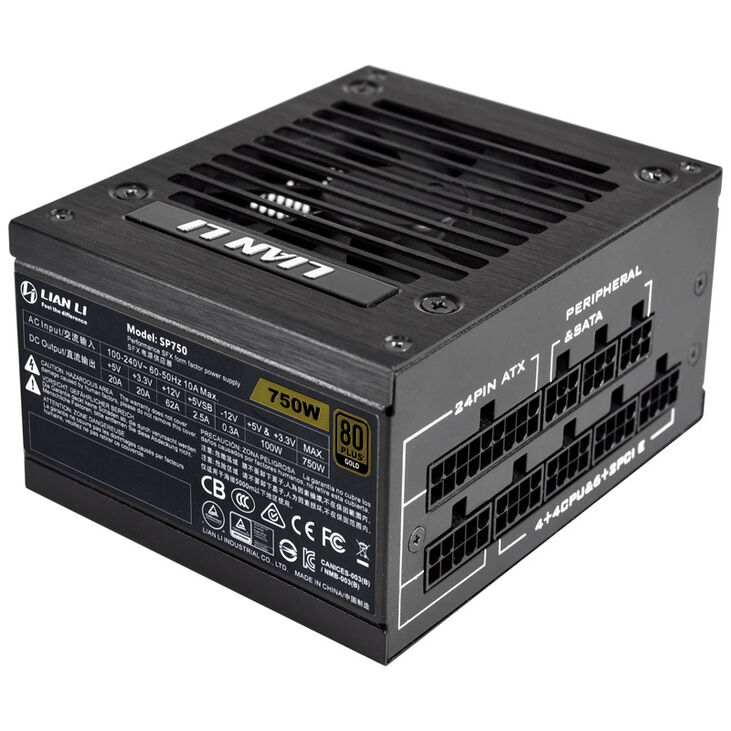 Lian Li SP750, 80 PLUS Gold SFX power supply - 750 watts image number 3
