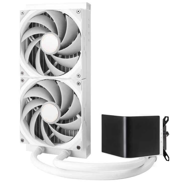 TRYX PANORAMA 280 All-in-One Liquid Cooling, 3D-AMOLED Display – 280mm, Black image number 3