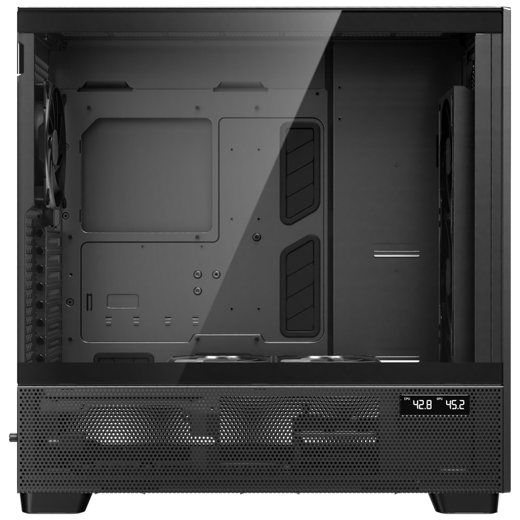 Antec Flux Pro PC case, full tower, E-ATX, tempered glass – black image number 12