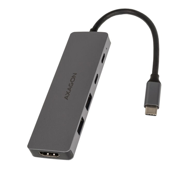 AXAGON HMC-5H60 5-in-1-Hub - 1x USB-C, 3x USB-A, HDMI, Power Delivery image number 0