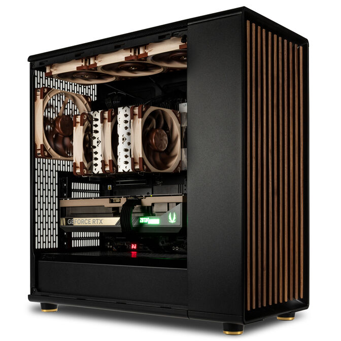 T9 Workstation PC, AMD Ryzen Threadripper 9000, DDR5 ECC, RTX 5090 image number 3