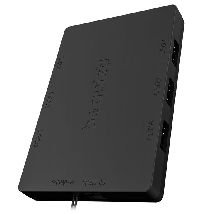 be quiet! Light Wings ARGB PWM Lüfter Triple Pack - 120mm, schwarz, High Speed image number 3
