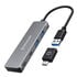 Graugear USB Hub, 4 Ports, 2x USB-A, 2x USB-C, inkl. USB-C Adapter image number null
