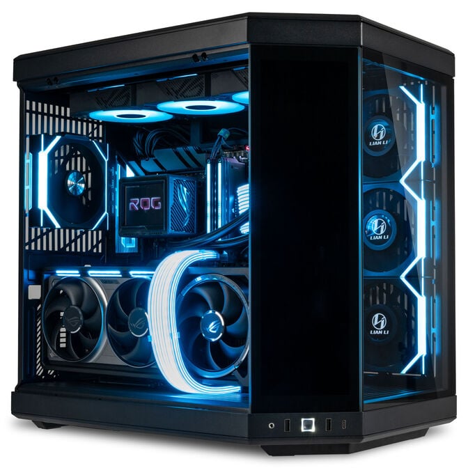 4K gaming PC, AMD Ryzen 9 9950X3D, ASUS ROG Astral GeForce RTX 5090 OC, 64 GB RAM - King Deal image number 3
