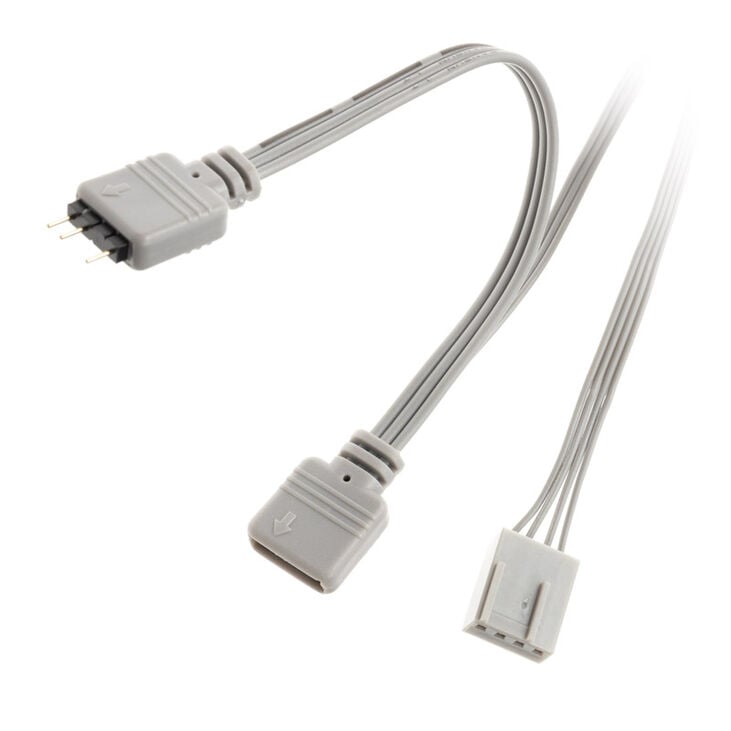 Bitspower Notos RGB PWM Fan, 120mm - white, 5-pack image number 6