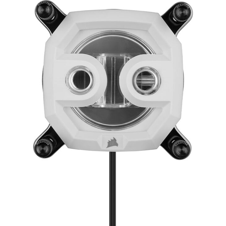 Corsair Hydro X Series XC7 RGB PRO CPU Water Block LGA 1200/1700, AM4/AM5 - white image number 1