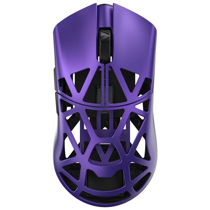 WLMOUSE Beast X Pro Solid Sides Gaming Mouse, Omron Optical Switches - Purple image number 1