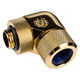 Bitspower Advanced Multi-Link Adapter Connection 90 Degree G1/4 Inch BSP to 14mm OD Hardtube - Rotatable.