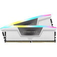 Corsair Vengeance RGB DDR5-6200 RAM, CL36, XMP - 32 GB Dual-Kit, wei&szlig; image number null