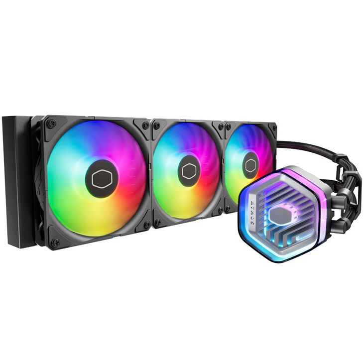 Cooler Master MasterLiquid 360 Atmos ARGB AiO Wasserkühlung - 360 mm image number 1