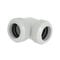 Barrow Multi-Link Adapter 90 Grad 12mm AD auf 12mm AD Hardtube - wei&szlig;