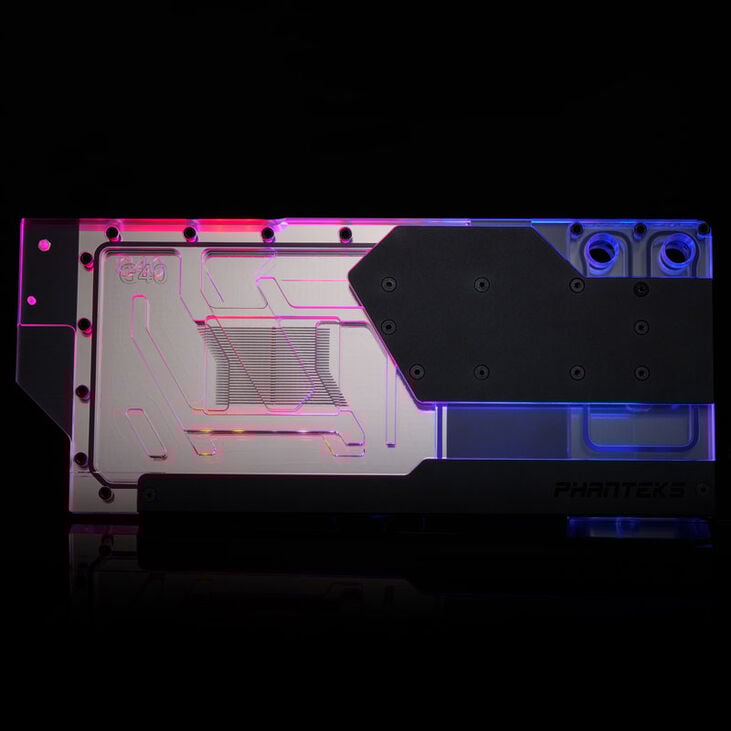 PHANTEKS Glacier G40 RTX 4090 Waterblock with Backplate for Gigabyte, D-RGB - black image number 5