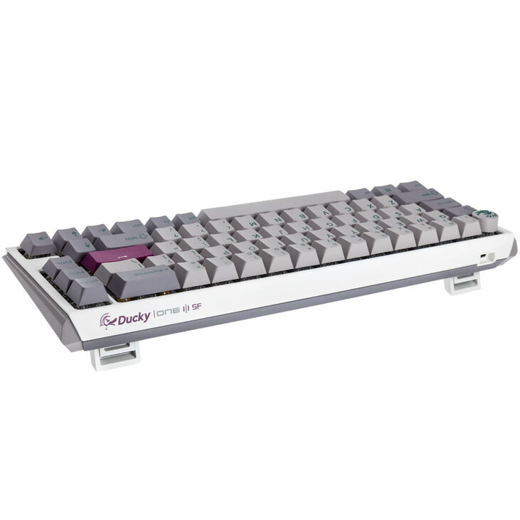 Ducky One 3 Mist Grey SF Gaming Tastatur, RGB LED - MX-Brown (US) image number 2