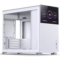 Jonsbo D31 MESH Screen Micro-ATX Gehäuse, Tempered Glass - weiß