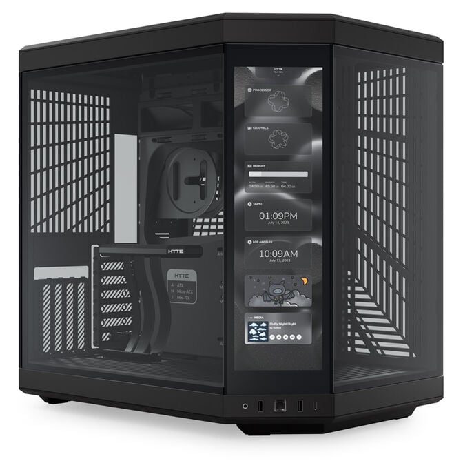 Hyte Y70 Midi Tower Touch - schwarz image number 0