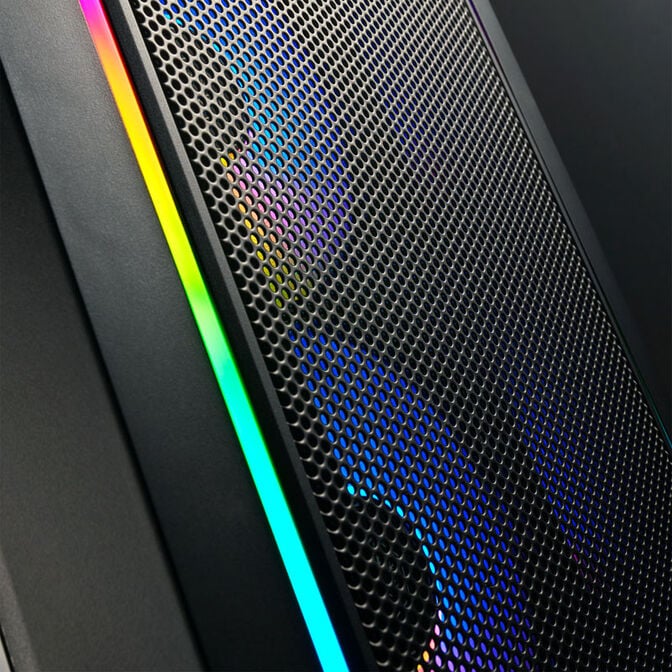 SilverStone FARA 312 Micro-ATX Geh&auml;use, Tempered Glass - schwarz image number 8