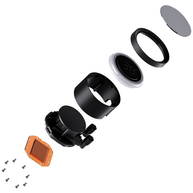 Jonsbo TH-240 AiO Water Cooling, ARGB, Segment Display - 240mm, Black image number 7