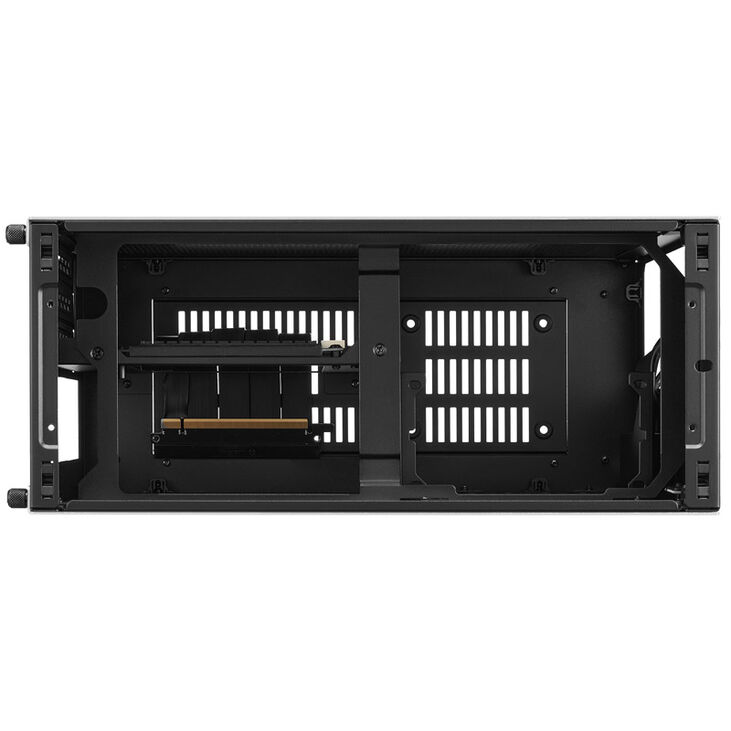 Lian Li DAN Cases A4-H2O A4 Mini-ITX Gehäuse, PCIE4.0 Riserkabel - silber image number 6
