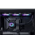 Phanteks Eclipse G400A PC-Geh&auml;use + Glacier M25 Gen2 AiO-Wasserk&uuml;hlung - schwarz image number null