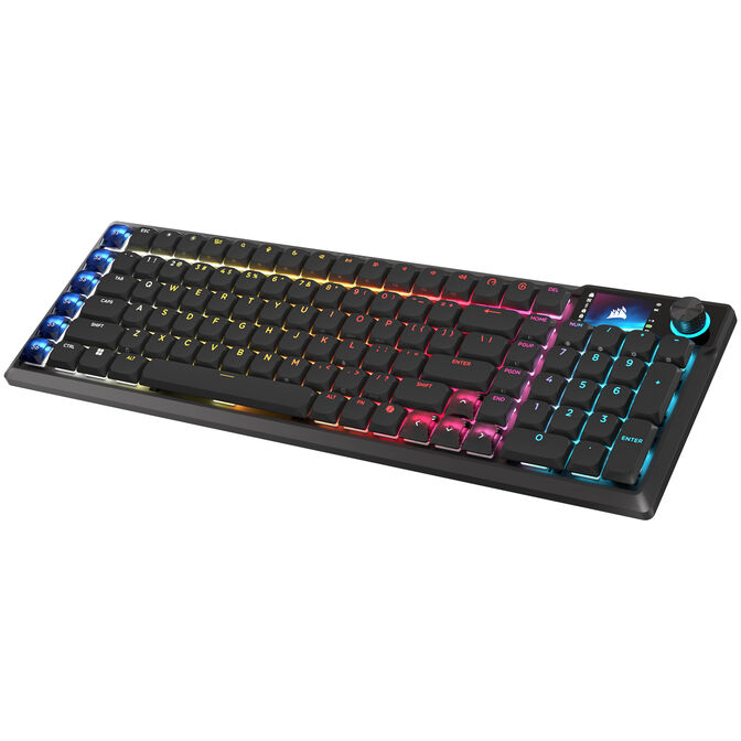 Corsair Vanguard Air 99 Wireless Gaming Keyboard, optical-mechanical, low profile, 8K polling, DE layout - black image number 3