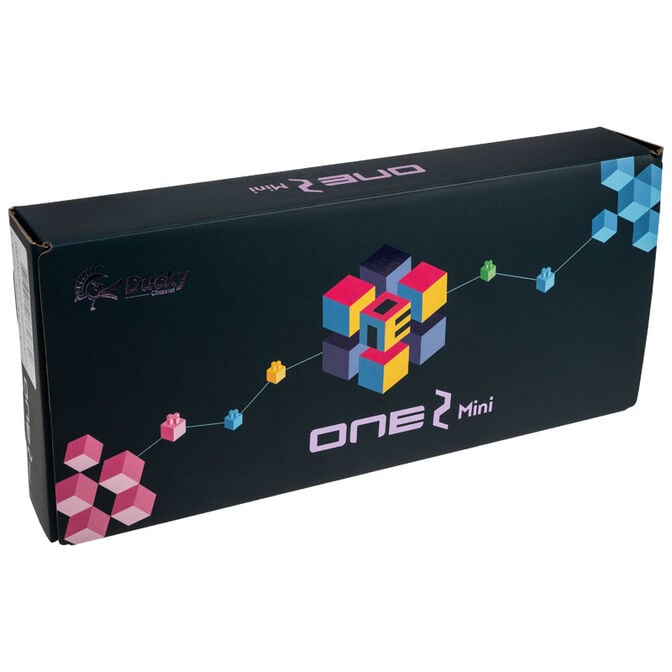 Ducky One 2 Mini Gaming Tastatur, MX-Silent-Red, RGB-LED, schwarz image number 9