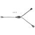 EK Water Blocks EK-Loop D-RGB Splitter Cable, 2-way - black image number null