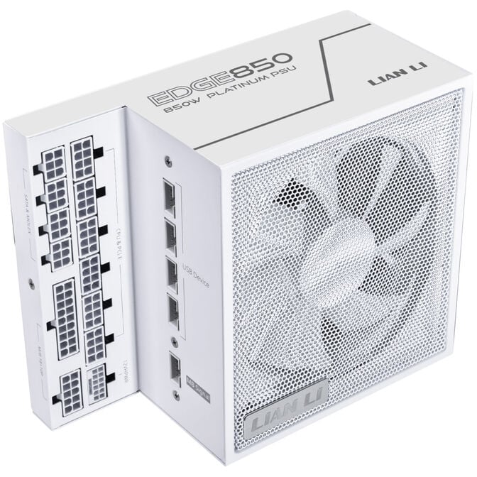 Lian Li EDGE EG0850 80 PLUS Platinum Netzteil, PCIe 5.1, ATX 3.1 - 850 Watt, wei&szlig; image number 0