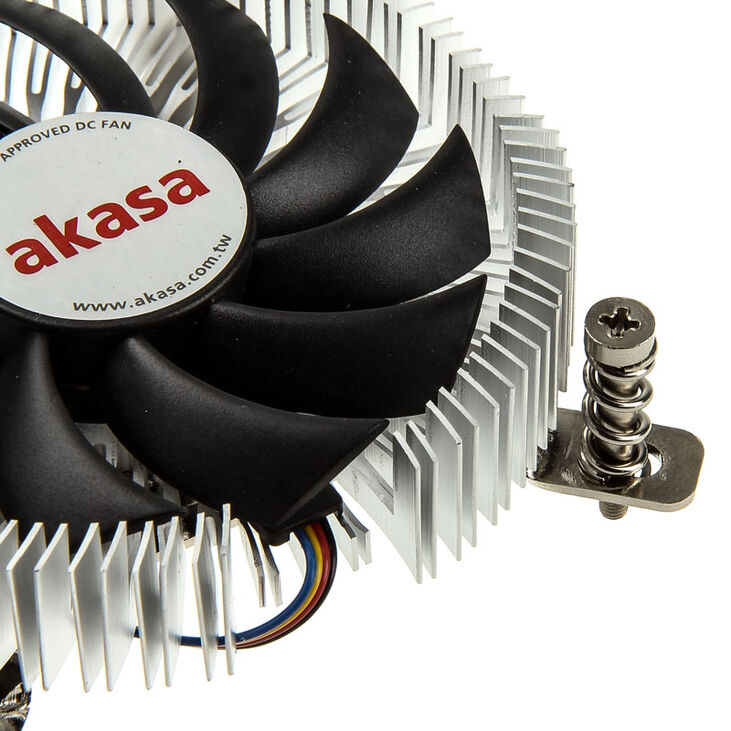 Akasa AK-CC7129BP01 Low Profile CPU-Kühler - 74mm image number 4