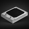 EK Water Blocks EK-Quantum Surface S120 - wei&szlig; image number null