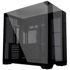 Lian Li O11 Vision Compact PC Case, Mid Tower, E-ATX, Tempered Glass - Black