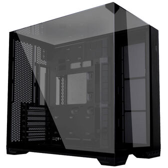 Lian Li O11 Vision Compact PC-Geh&auml;use, Midi-Tower, E-ATX, Tempered Glass - schwarz