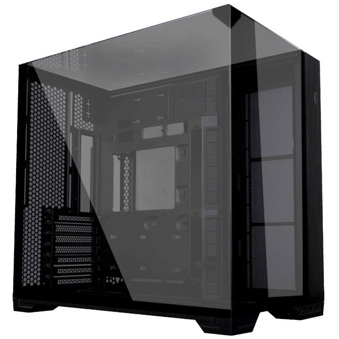 Lian Li O11 Vision Compact PC-Geh&auml;use, Midi-Tower, E-ATX, Tempered Glass - schwarz image number 0